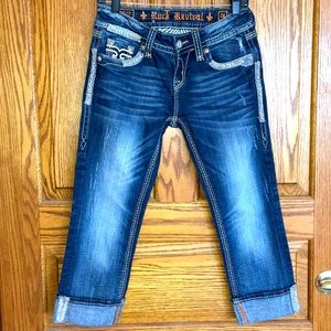 Free Ship Rock Revival Capris 26